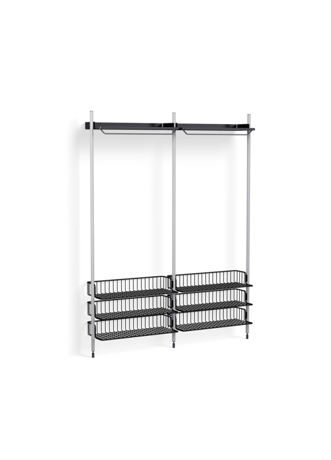 AB868-B666-AI79-02DP_Pier System 1022 PS black powder coated steel clear anodised alu profiles anthracite wire shelf.jpg