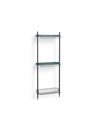 AB870-B520-AI80-02DQ_Pier System 1031 PS blue powder coated steel black anodised profiles chromed wire shelf.jpg