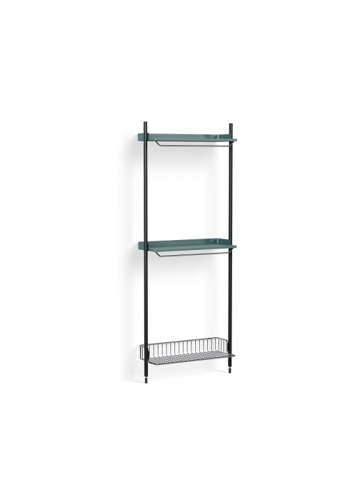 AB870-B520-AI80-02DQ_Pier System 1031 PS blue powder coated steel black anodised profiles chromed wire shelf.jpg