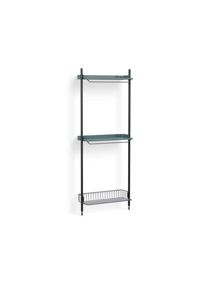 AB870-B520-AI80-02DQ_Pier System 1031 PS blue powder coated steel black anodised profiles chromed wire shelf.jpg