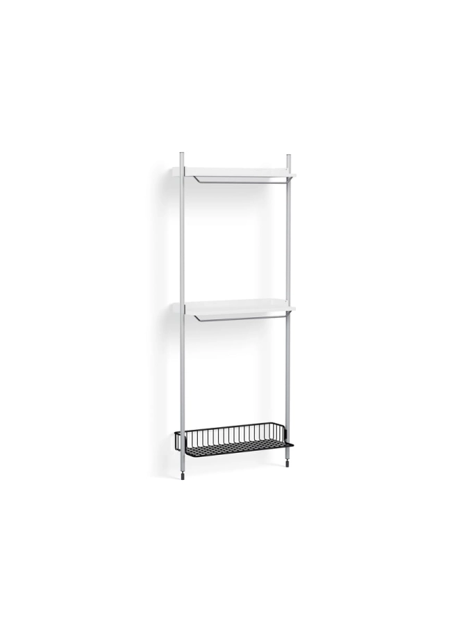 AB870-B665-AI79-02DP_Pier System 1031 PS white powder coated steel Clear anodised alu profiles anthracite wire shelf.jpg