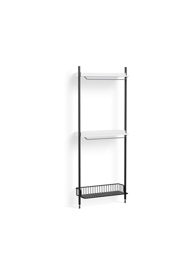 AB870-B665-AI80-02DP_Pier System 1031 PS white powder coated steel black anodised profiles anthracite wire shelf.jpg