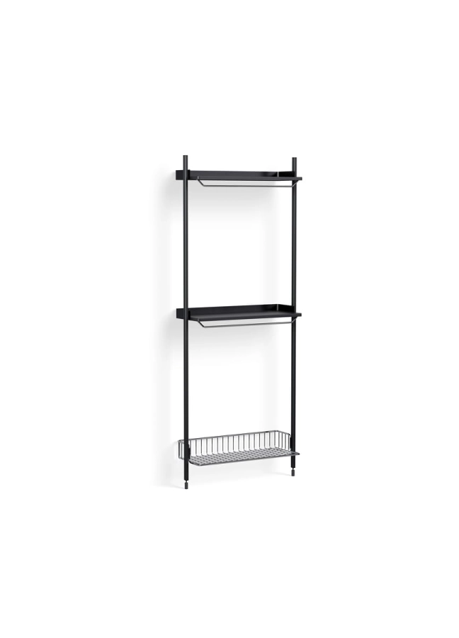 AB870-B666-AI80-02DQ_Pier System 1031 PS black powder coated steel black anodised profiles chromed wire shelf.jpg