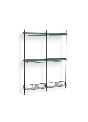 AB871-B520-AI80-02DQ_Pier System 1032 PS blue powder coated steel black anodised profiles chromed wire shelf.jpg
