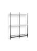 AB871-B665-AI80-02DP_Pier System 1032 PS white powder coated steel black anodised profiles anthracite wire shelf.jpg