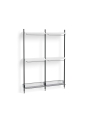 AB871-B665-AI80-02DQ_Pier System 1032 PS white powder coated steel black anodised profiles chromed wire shelf.jpg