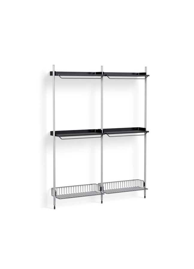 AB871-B666-AI79-02DQ_Pier System 1032 PS black powder coated steel clear anodised alu profiles chromed wire shelf.jpg