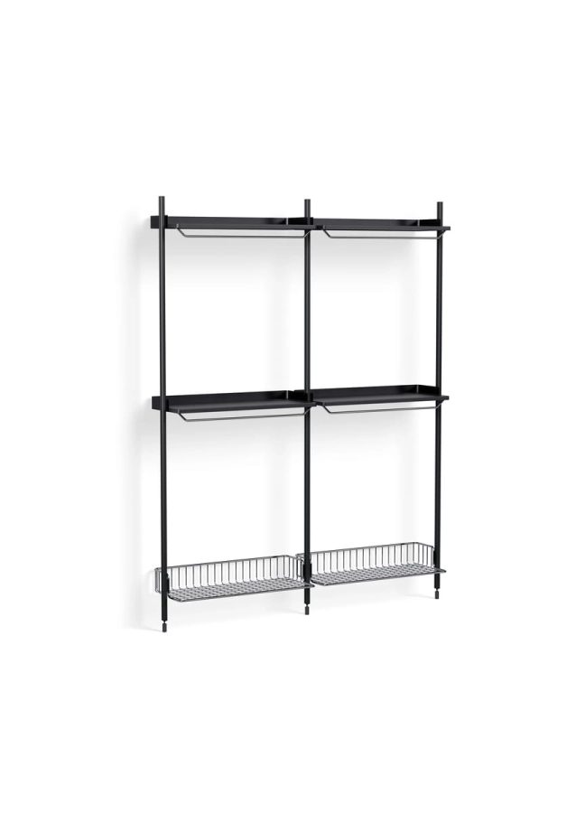AB871-B666-AI80-02DQ_Pier System 1032 PS black powder coated steel black anodised profiles chromed wire shelf.jpg
