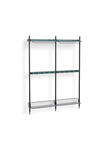 AB874-B520-AI80-02DQ_Pier System 1042 PS blue powder coated steel black anodised profiles chromed wire shelf.jpg