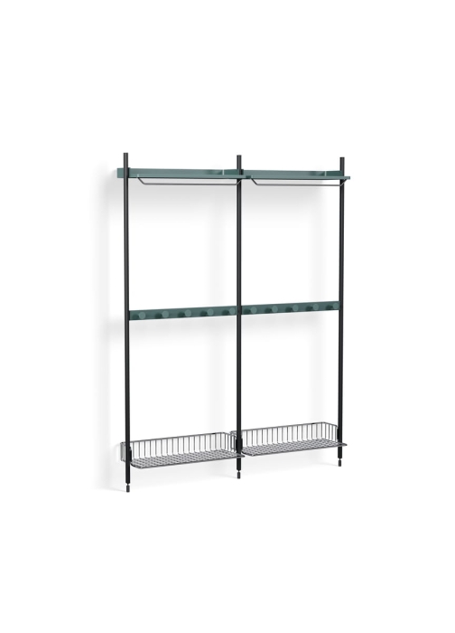 AB874-B520-AI80-02DQ_Pier System 1042 PS blue powder coated steel black anodised profiles chromed wire shelf.jpg