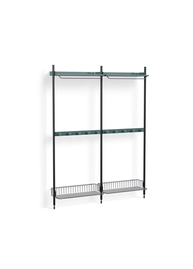 AB874-B520-AI80-02DQ_Pier System 1042 PS blue powder coated steel black anodised profiles chromed wire shelf.jpg