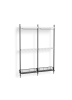AB874-B665-AI80-02DP_Pier System 1042 PS white powder coated steel black anodised profiles anthracite wire shelf.jpg