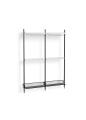 AB874-B665-AI80-02DP_Pier System 1042 PS white powder coated steel black anodised profiles anthracite wire shelf.jpg