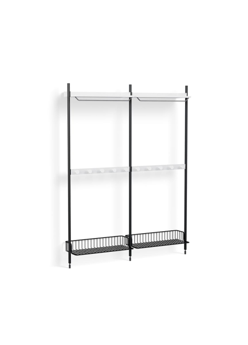 AB874-B665-AI80-02DP_Pier System 1042 PS white powder coated steel black anodised profiles anthracite wire shelf.jpg