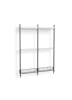 AB874-B665-AI80-02DQ_Pier System 1042 PS white powder coated steel black anodised profiles chromed wire shelf.jpg