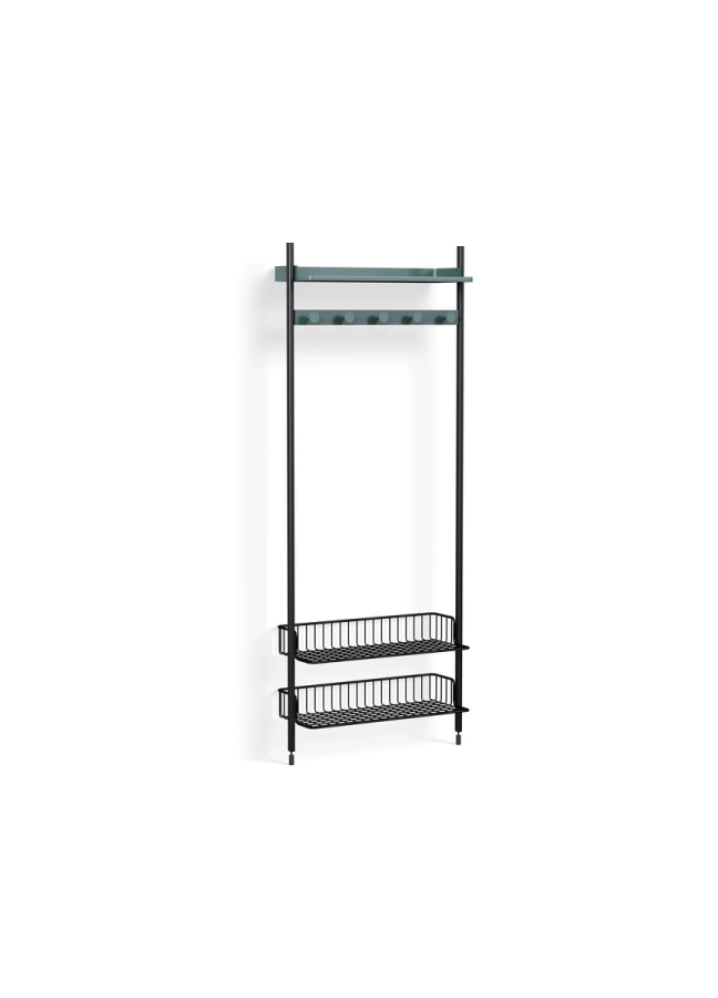 AB876-B520-AI80-02DP_Pier System 1051 PS blue powder coated steel black anodised profiles anthracite wire shelf.jpg