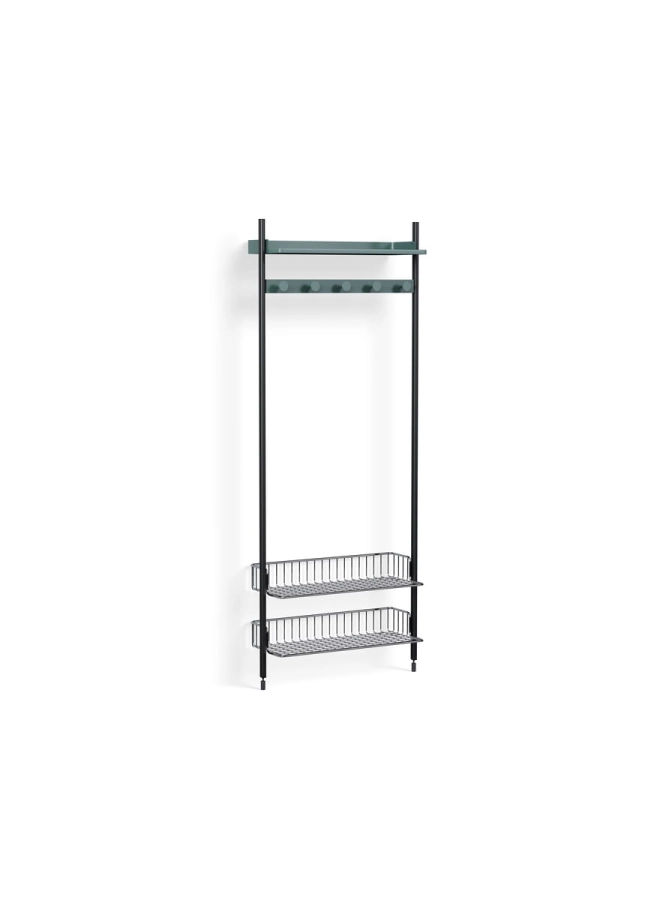 AB876-B520-AI80-02DQ_Pier System 1051 PS blue powder coated steel black anodised profiles chromed wire shelf.jpg