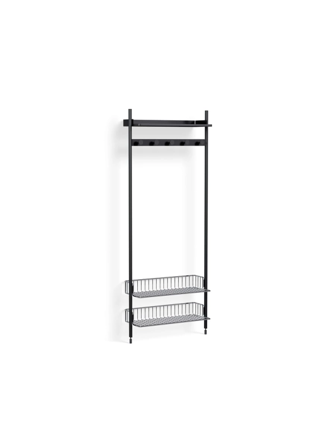 AB876-B666-AI80-02DQ_Pier System 1051 PS black powder coated steel black anodised profiles chromed wire shelf.jpg