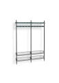 AB877-B520-AI80-02DQ_Pier System 1052 PS blue powder coated steel black anodised profiles chromed wire shelf.jpg