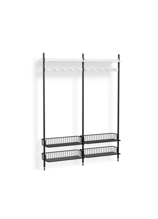 AB877-B665-AI80-02DP_Pier System 1052 PS white powder coated steel black anodised profiles anthracite wire shelf.jpg