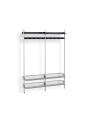 AB877-B666-AI79-02DQ_Pier System 1052 PS black powder coated steel clear anodised alu profiles chromed wire shelf.jpg