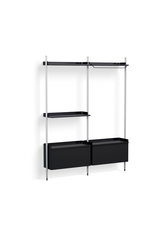AB859-B666-AI79_Pier System 1072 PS black powder coated steel clear anodised alu profiles.jpg
