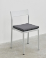 Type Chair silver grey aluminium_Seat Cushion for Type Chair grey black stripe.jpg