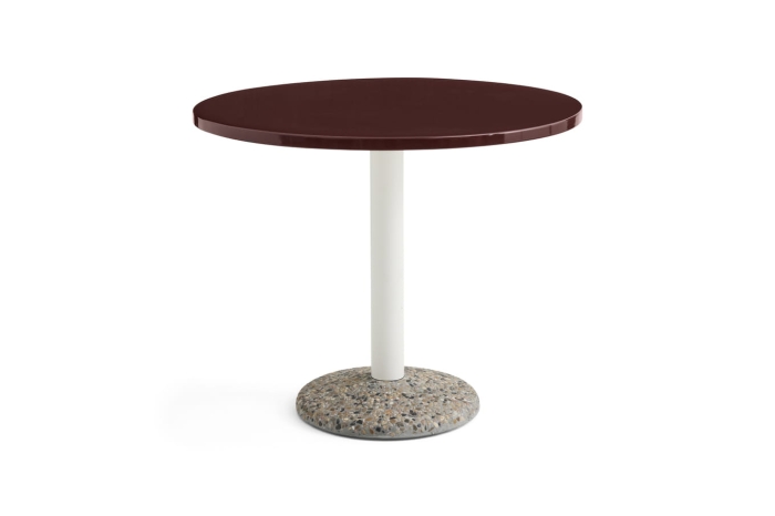 AE006-A350-AG31_Ceramic Table dia90xH74 bordeaux tabletop_cream tube_concrete base.jpg