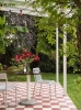 Type Chair silver grey aluminium_Ceramic Table dia70xH74 bordeaux tabletop cream white tube concrete base.jpg