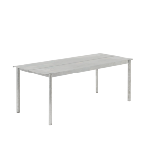 MUUTO stół ogrodowy LINEAR STEEL 200 cm stal galwanizowana