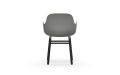 NORMANN COPENHAGEN krzesło z podłokietnikami FORM WOOD czarny/szary