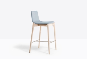 PEDRALI krzesło barowe tapicerowane MALMÖ 242 65cm