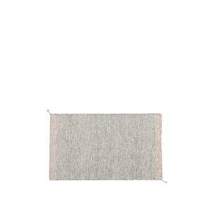 MUUTO dywan ply 85x140 |  black white 