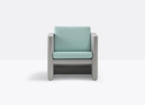 PEDRALI fotel ogrodowy z poduszkami SUNSET 625+625.10