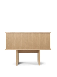FERM LIVING komoda STILT pojedyńcza dąb naturalny  