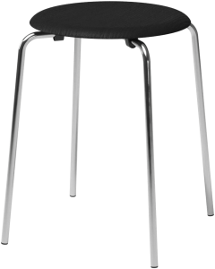 FRITZ HANSEN stołek DOT czarny jesion