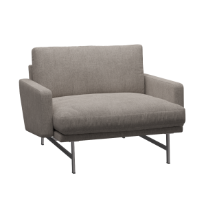 FRITZ HANSEN sofa LISSONI stal szczotkowana