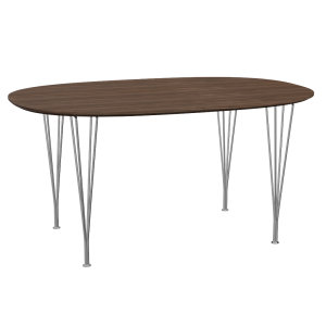FRITZ HANSEN stół SUPERELLIPSE 150x100 fornir orzech