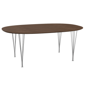 FRITZ HANSEN stół SUPERELLIPSE 180x120 fornir orzech