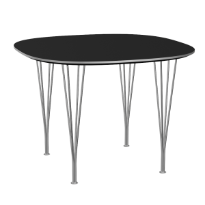 FRITZ HANSEN stół SUPERCIRCULAR 4 nogi Ø 100cm, laminat