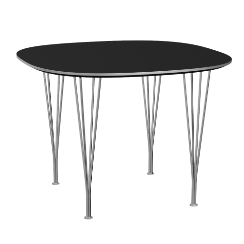 FRITZ HANSEN stół SUPERCIRCULAR 4 nogi Ø 100cm, laminat