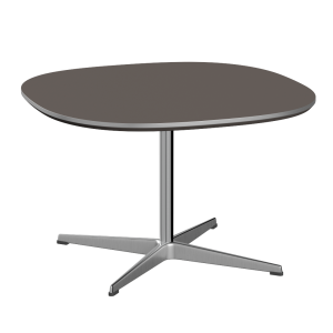 FRITZ HANSEN stolik kawowy SUPERCIRCULAR 75x75 laminat