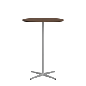 FRITZ HANSEN stolik barowy SUPERCIRCULAR fornir orzechowy