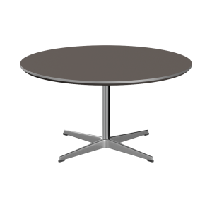 FRITZ HANSEN stolik kawowy CIRCULAR Ø 90 cm, laminat