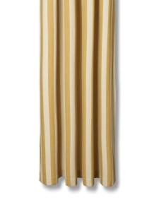 FERM LIVING zasłona prysznicowa CHAMBRAY yellow | parchment