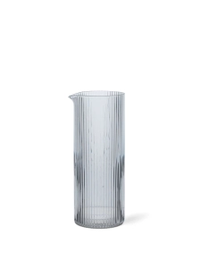 FERM LIVING dzbanek na mleko RIPPLE | transparentny 