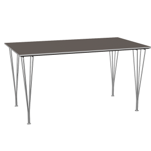 FRITZ HANSEN stół RECTANGULAR 140x80, laminat