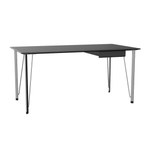 FRITZ HANSEN biurko z szufladą FH3605DD czarny jesion