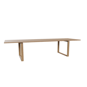 FRITZ HANSEN stół ESSAY 317x100, dąb bielony