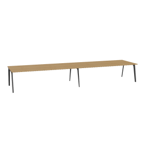 FRITZ HANSEN stół PLURALIS 480x120 dąb